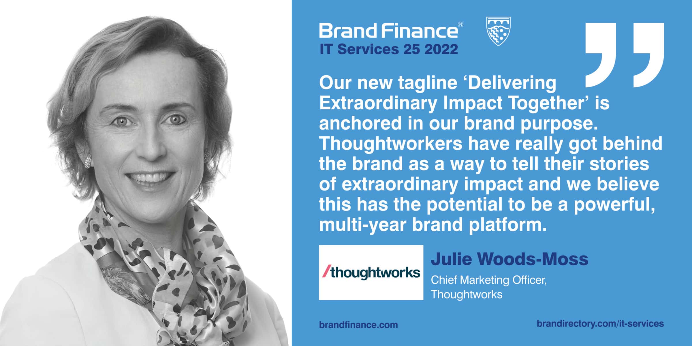 Julie Woods-Moss, Chief Marketing Officer, Thoughtworks 