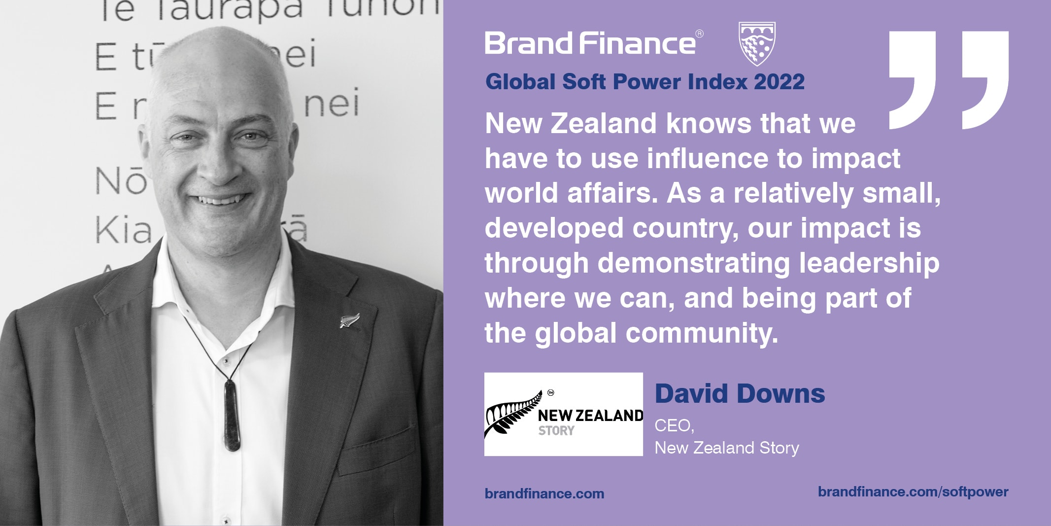 David Downs, CEO, New Zealand Story