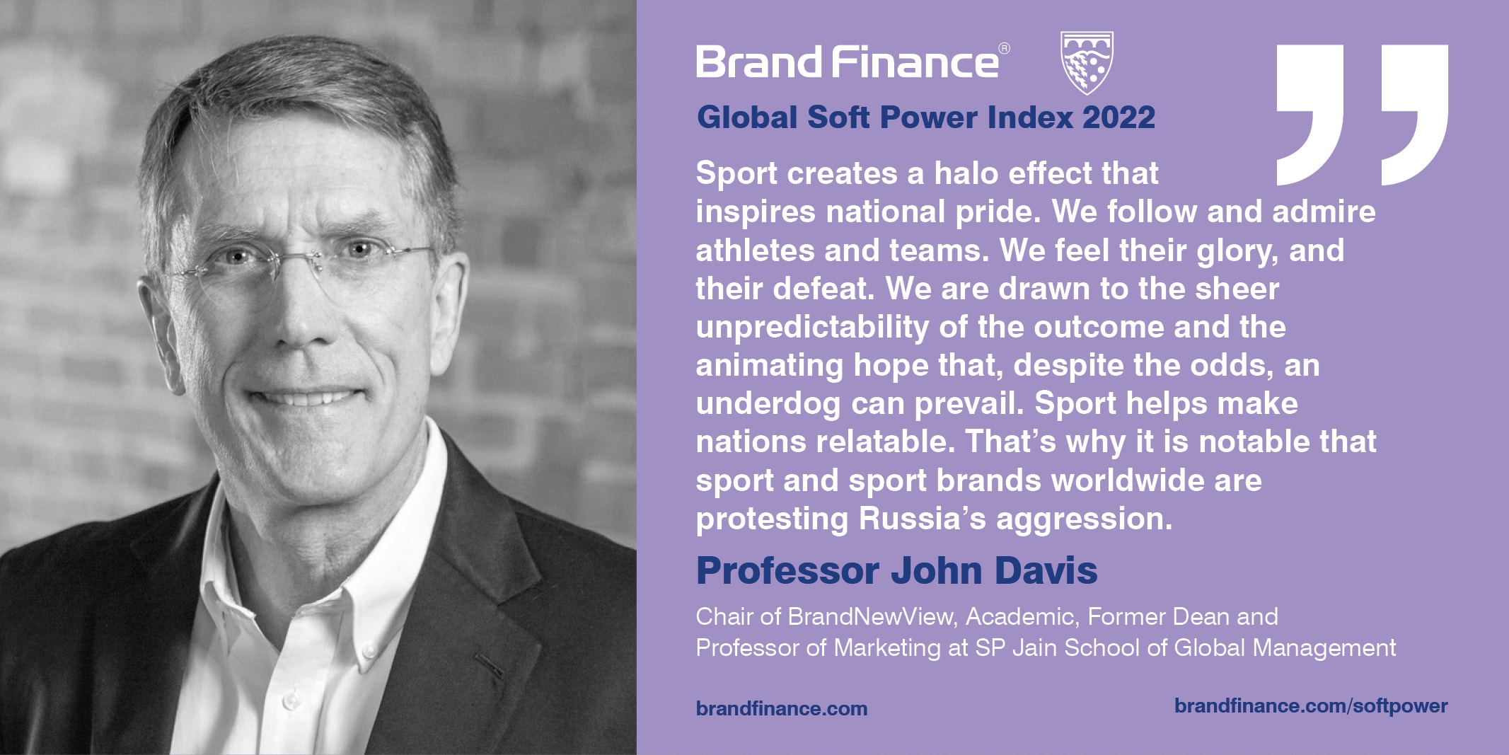 Professor John Davis, Chair of BrandNewView, Academic, Former Dean and Professor of Marketing at SP Jain School of Global Management