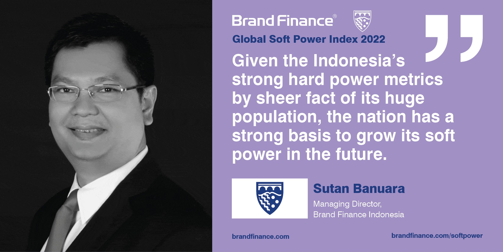 Sutan Banuara, Managing Director, Brand Finance Indonesia