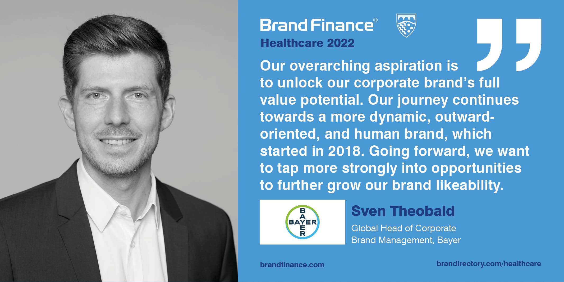 Sven Theobald, Global Head of Corporate Brand Management 