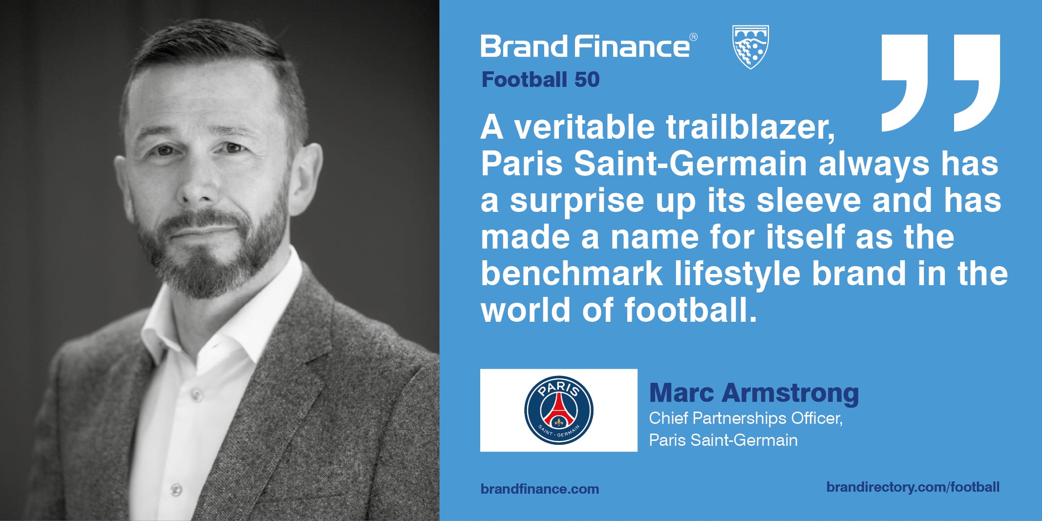 Marc Armstrong, Chief Partnerships Officer, Paris Saint-Germain
