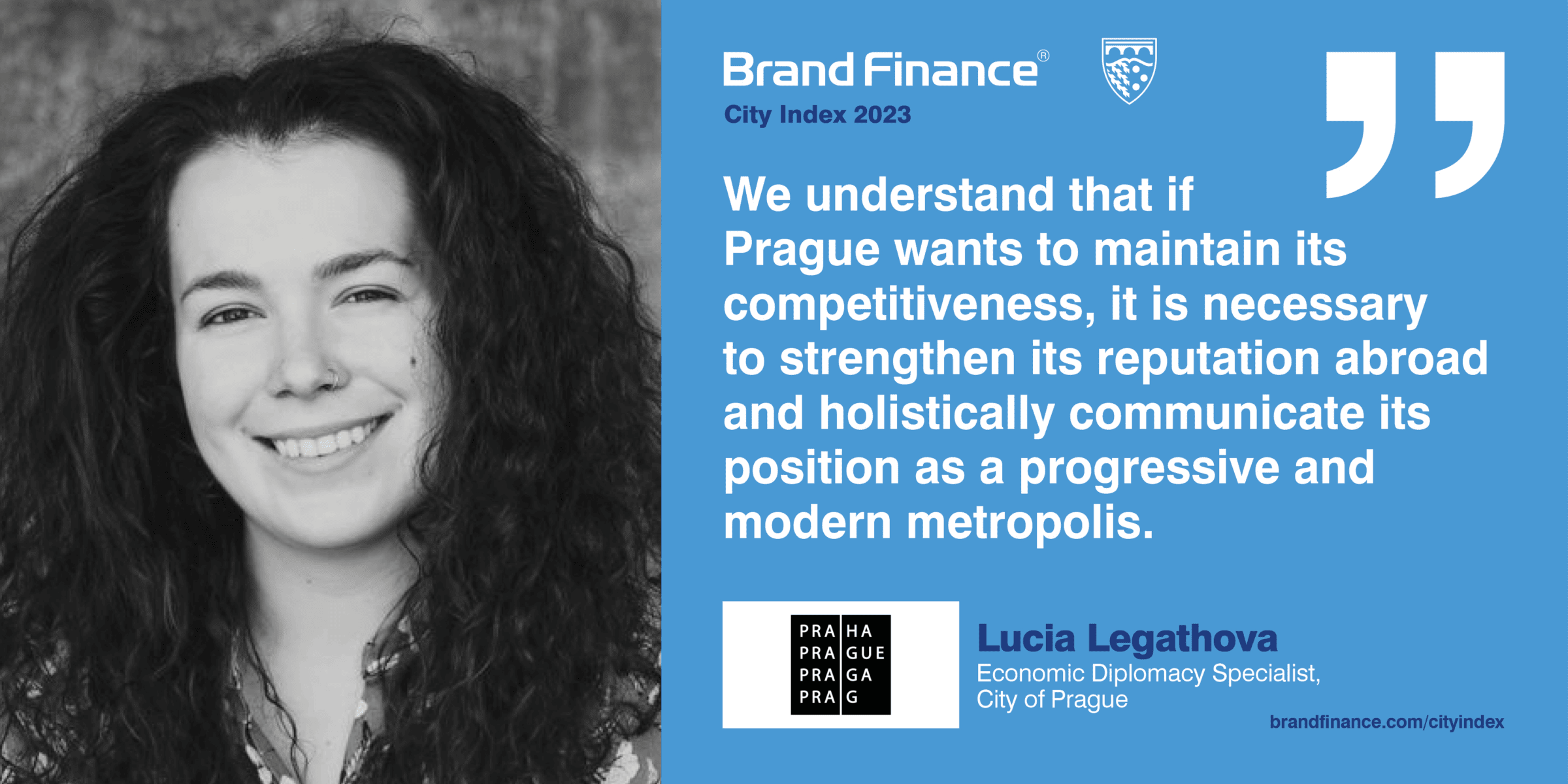 Lucia Legathova, Economic Diplomacy Specialist, City of Prague