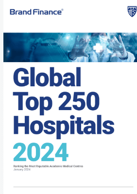 Brand Finance Global Top 250 Hospitals 2024